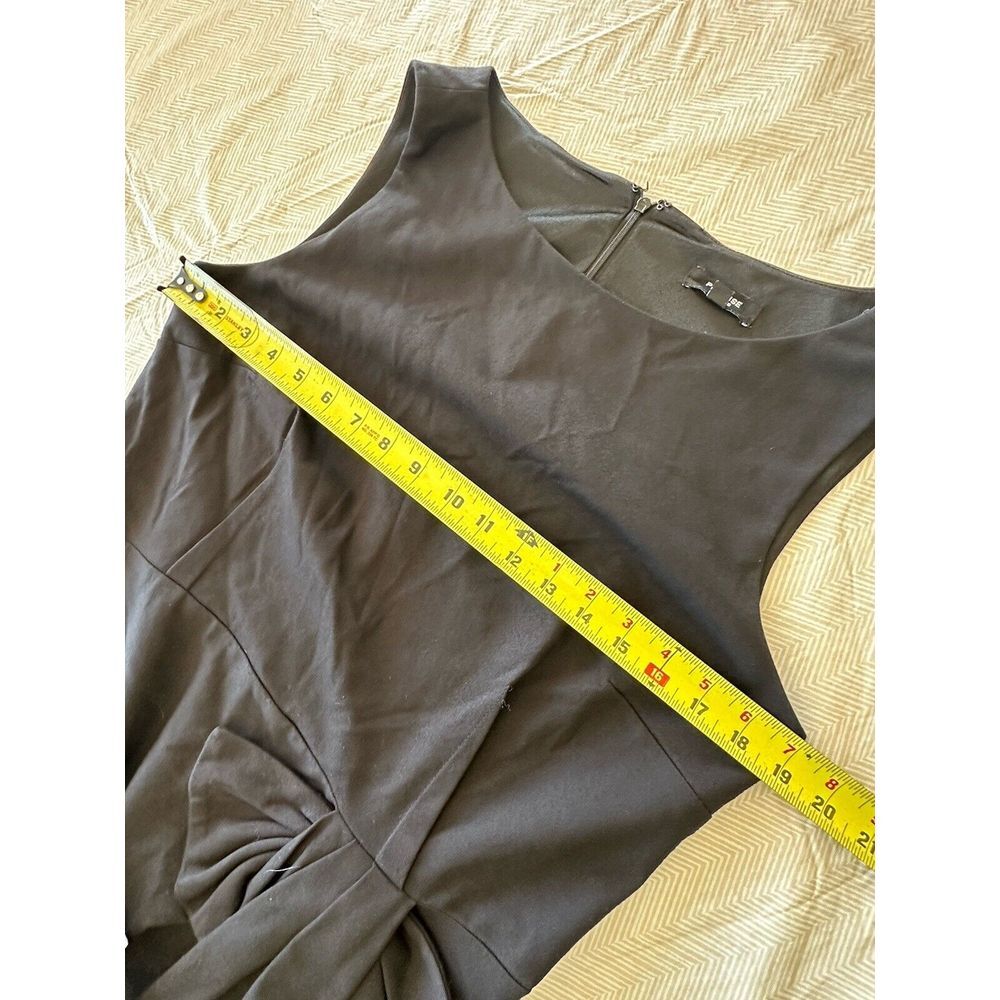 Premise Women 12 Little‎ Black Dress Faux Bow Business Formal Lined - Picture 11 of 11